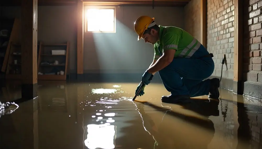 Professional water damage restoration services in Burleson, TX
